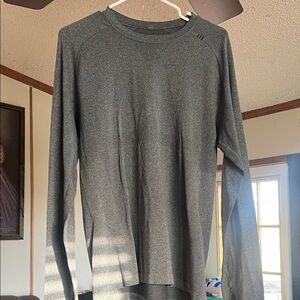 lululemon athletica Gray Long Sleeve Top